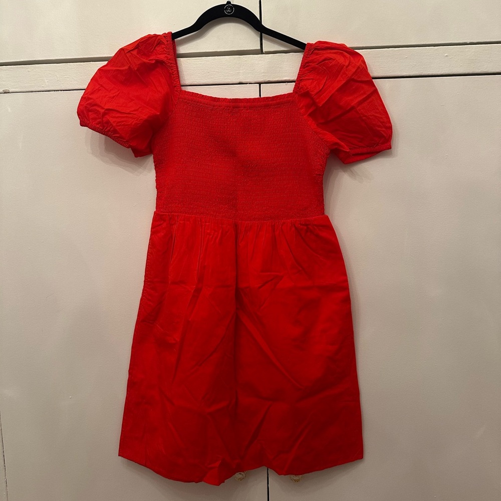 Loft red dress